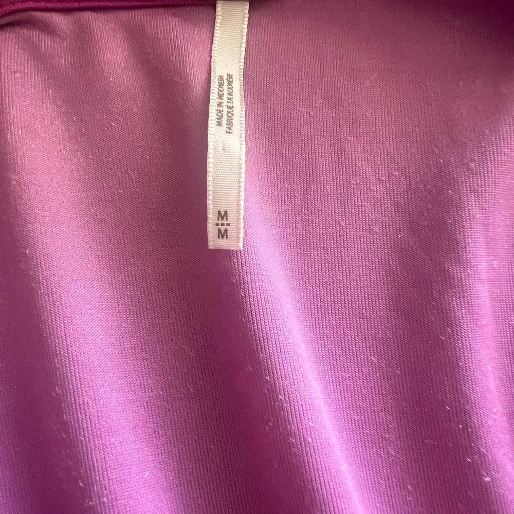 Free People Velvet Puff-Sleeve Corset Top - Magenta Pink